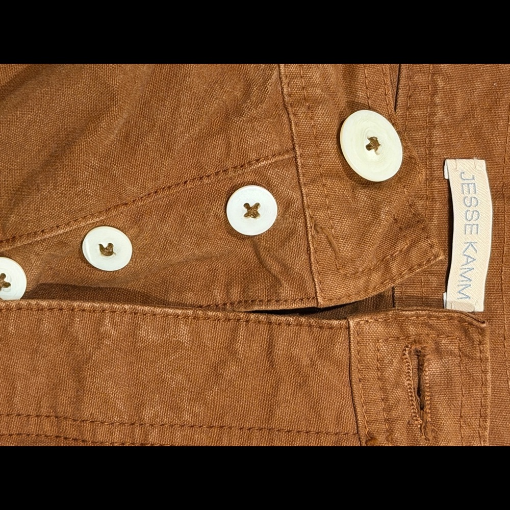Size 4 brown Jesse kamm handy pant. Worn 1 time.
